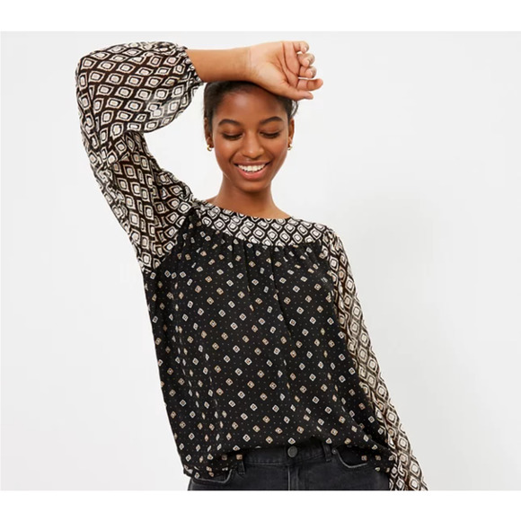 LOFT Tops - Loft | NWT Billow Sleeve Blouse // S